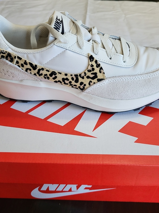 Nike Shoes - *NEW* Nike Waffle Debut White Leopard Print Women's Size 9 Men's Size 11.5 w/Box